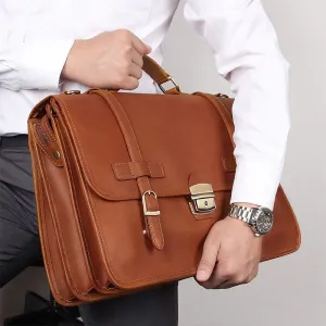 Heritage Gentleman's Briefcase - Classic Elegance & Style
