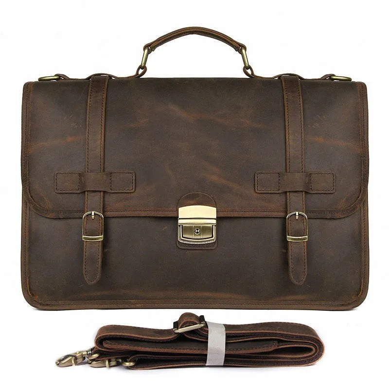 Heritage Gentleman's Briefcase - Classic Elegance & Style