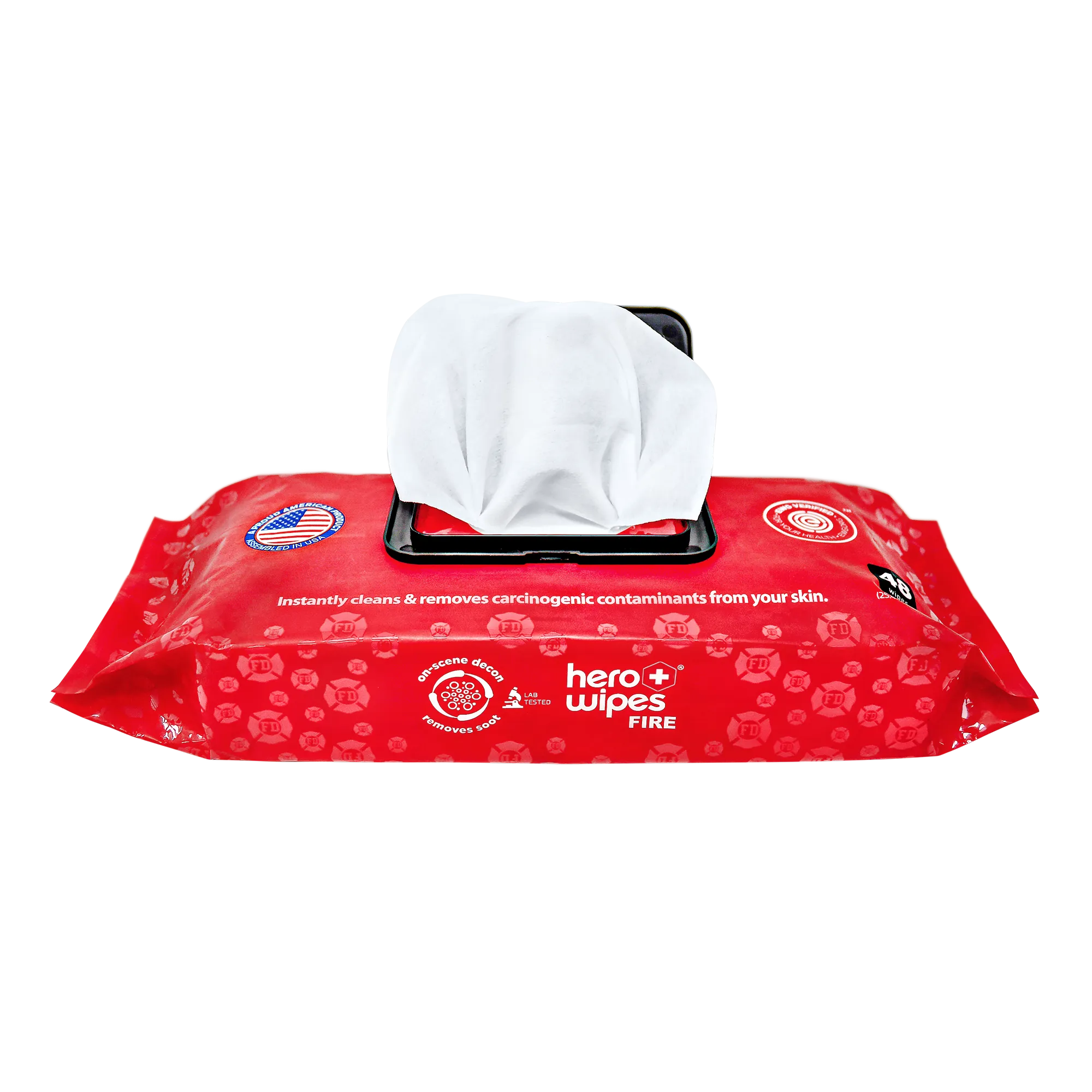 Hero Wipes XL Body Wipes Flow Pack 48 wipes pouch