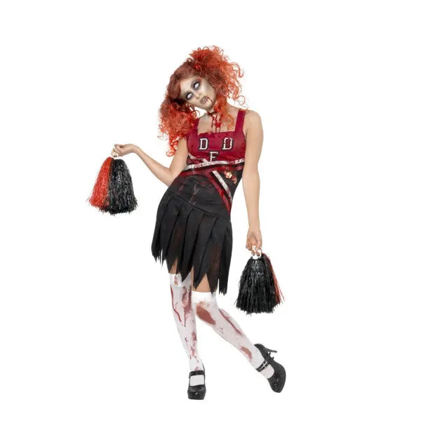 High School Horror Zombie Cheerleader Costume