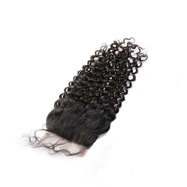 HIHAIR® DEEP WAVE LACE CLOSURE 4*4- 100% HUMAN VIRGIN HAIR