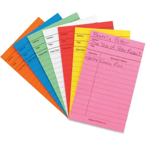Hygloss Color Library Cards