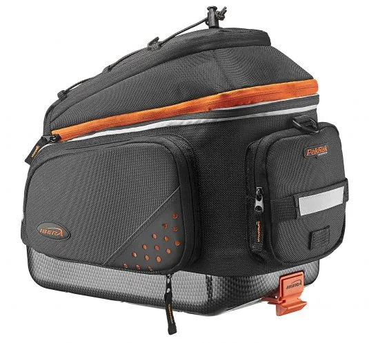 IBERA Pak Rak Expandable Clip-On Bag With Fold Down Panniers - 23L