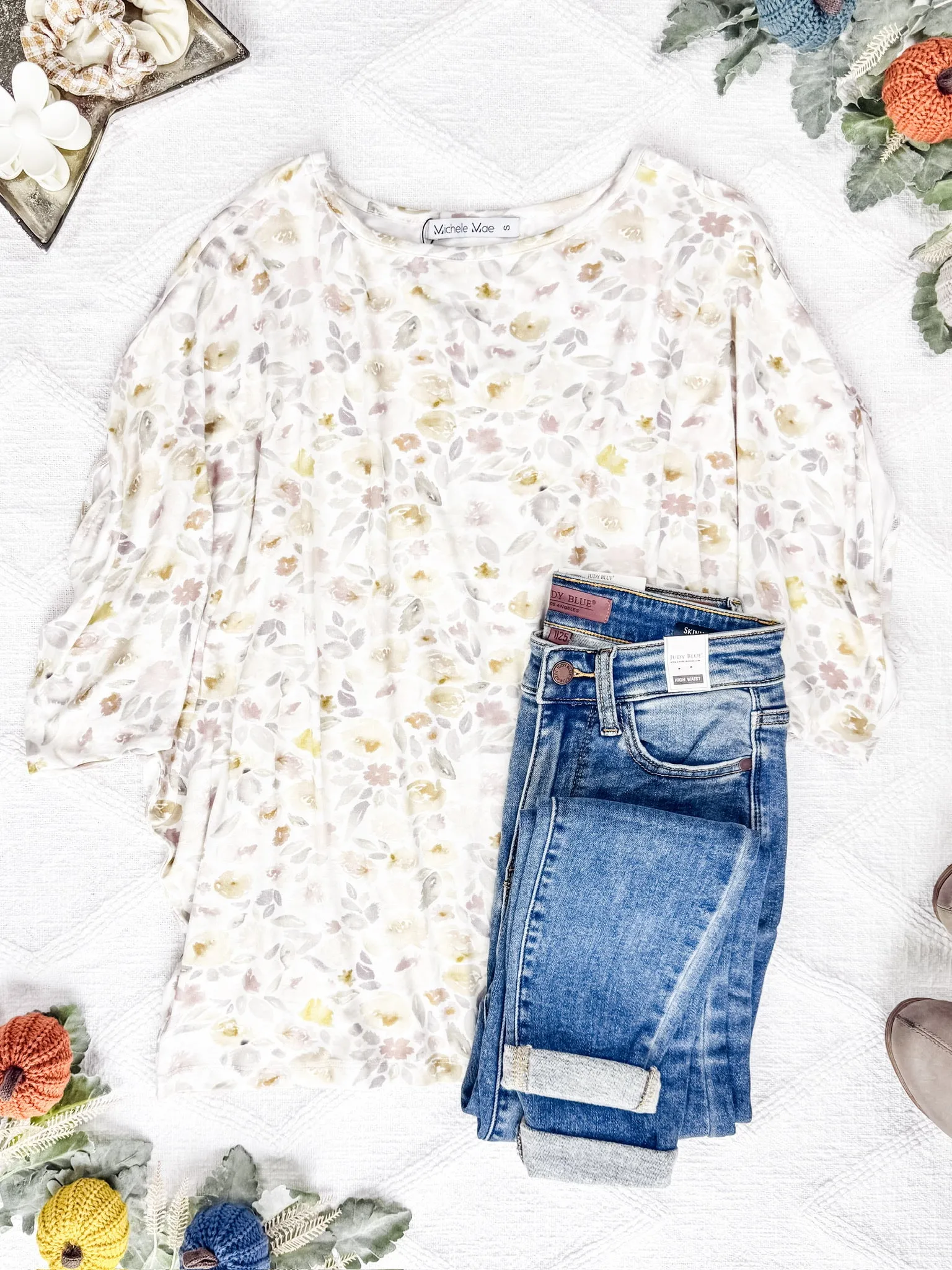 IN STOCK Darcy Dolman - Blush Floral