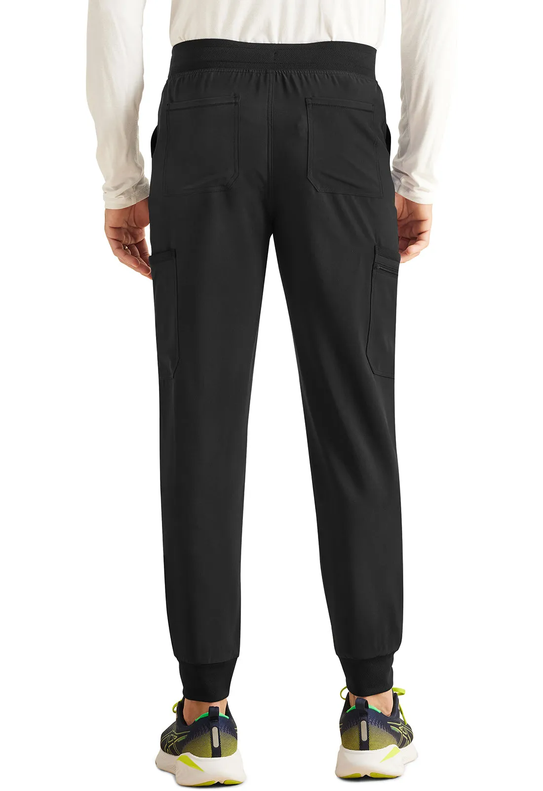 Inspira Flex IP066A Men's Mid Rise Jogger Black