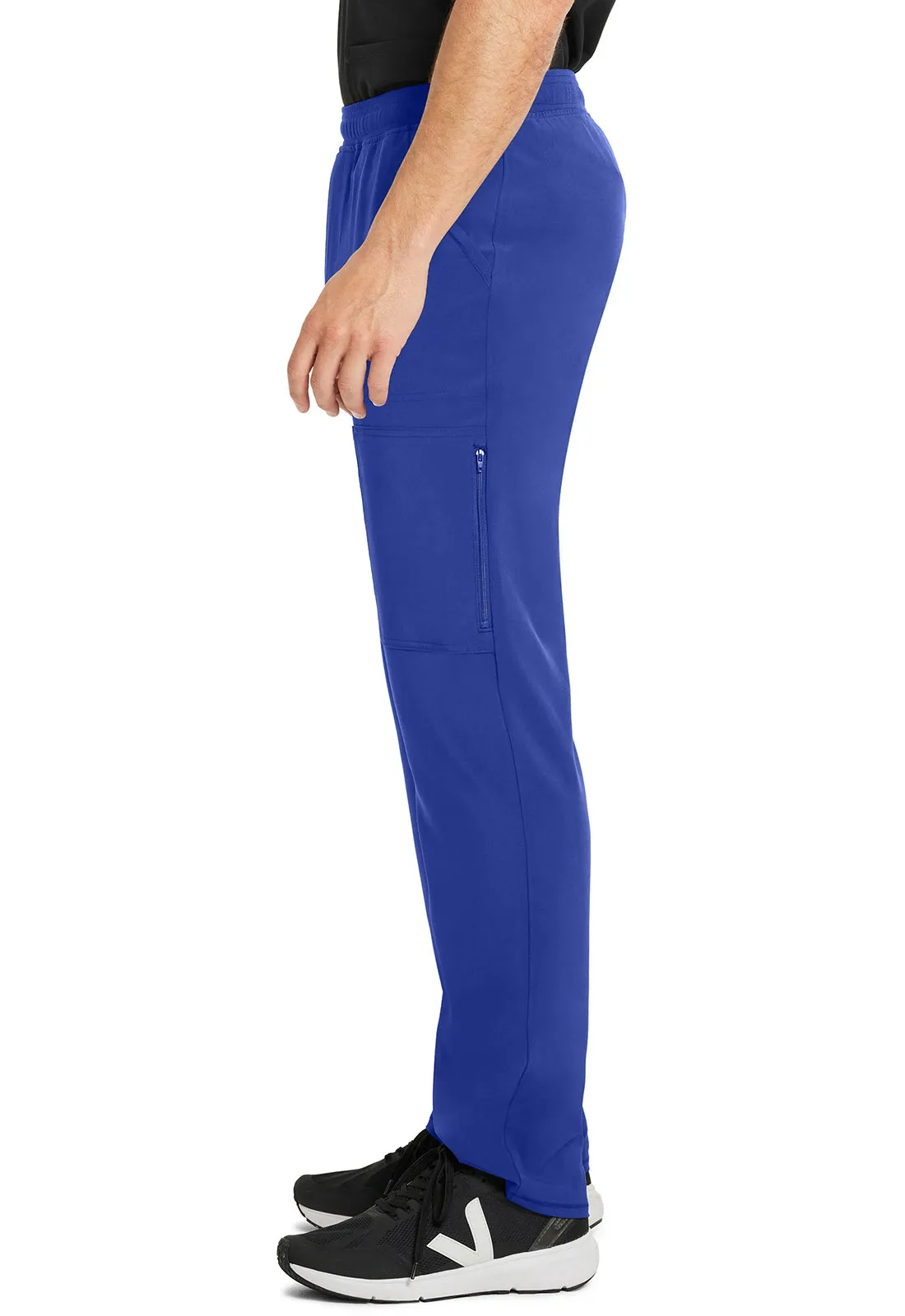 Inspira Flex IP067A Men's Zip Fly Tapered Leg Cargo Pants Royal