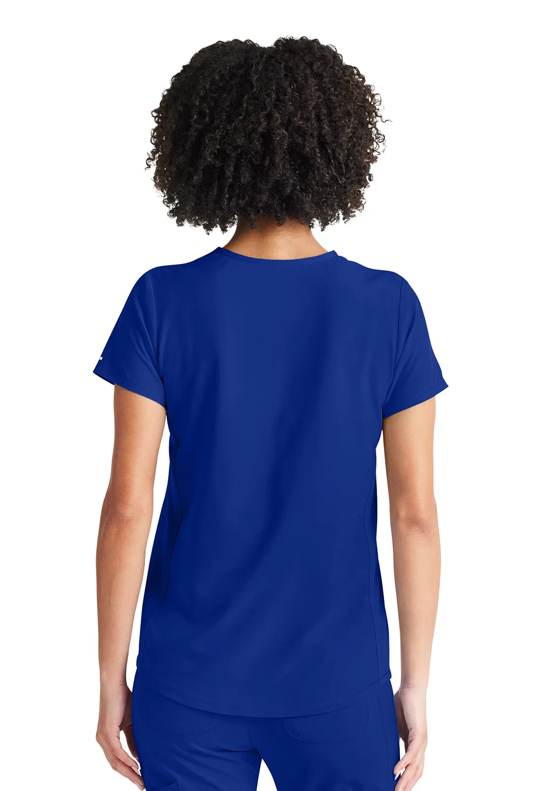 Inspira Flex IP600A V-Neck Tuckable Top Royal