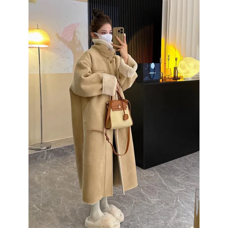 INSTOCK-Fur loose integrated coat winter