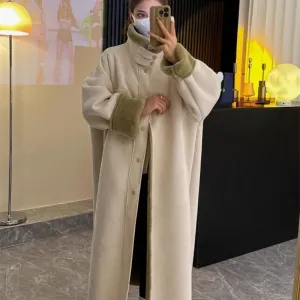 INSTOCK-Fur loose integrated coat winter