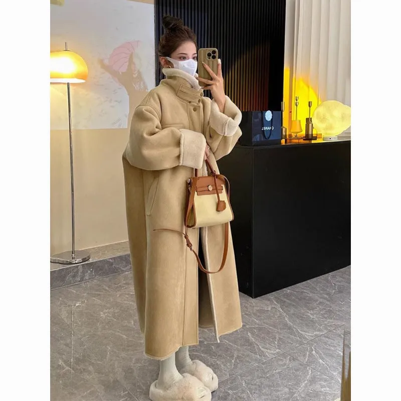INSTOCK-Fur loose integrated coat winter