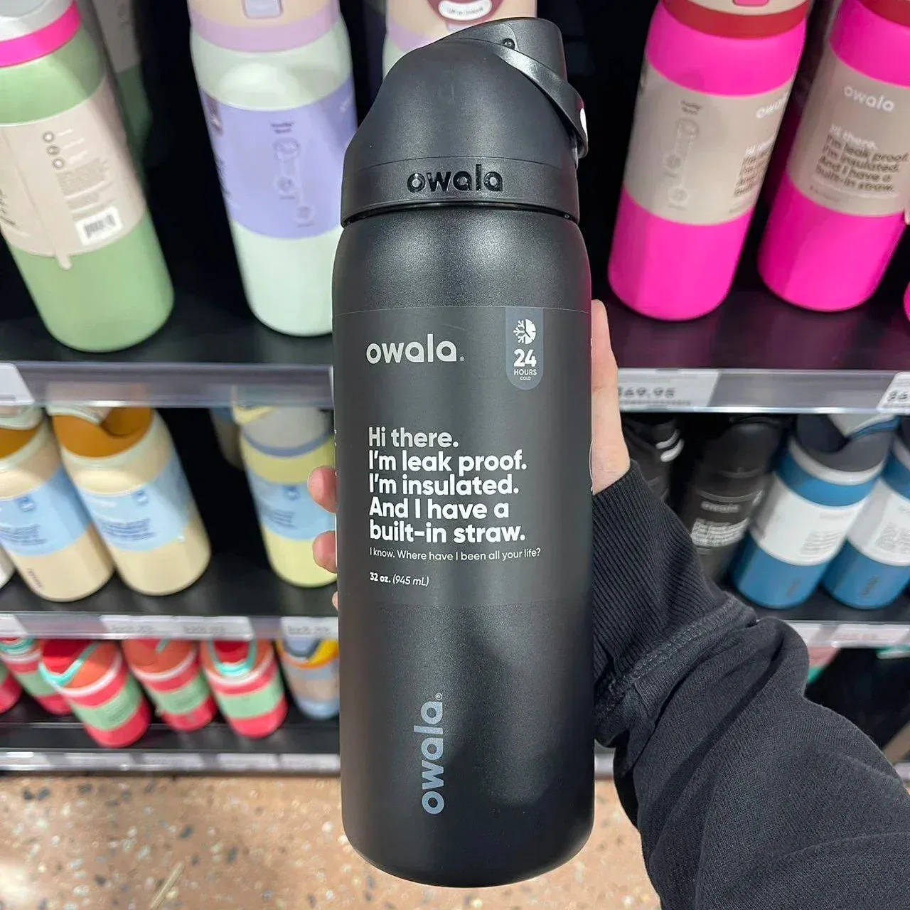 Insulated Stainless Steel BPA-Free Water Bottle