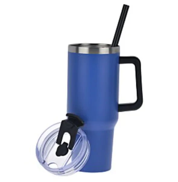 Intrepid Vacuum Mug with Straw - 40 oz.