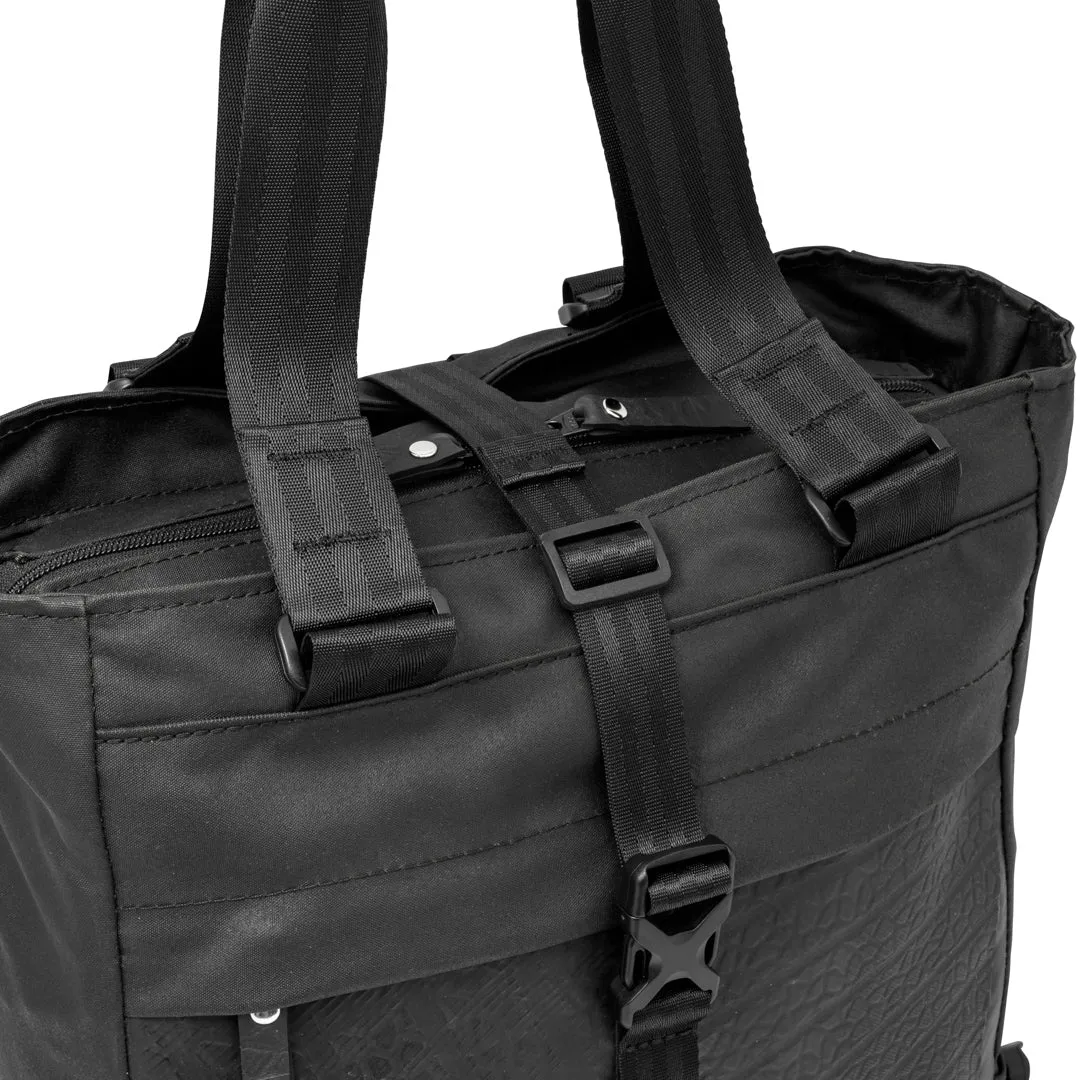 Jewell Upcycled 2-in-1 Tote-to-Backpack