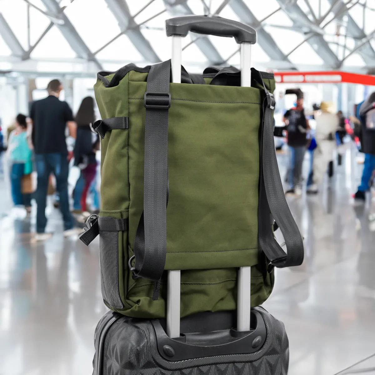 Jewell Upcycled 2-in-1 Tote-to-Backpack