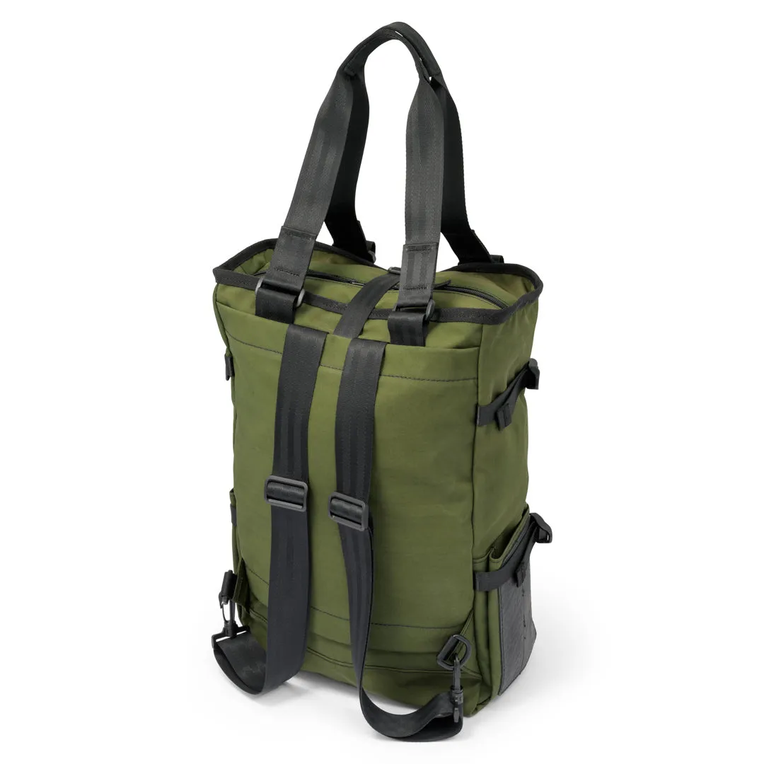 Jewell Upcycled 2-in-1 Tote-to-Backpack