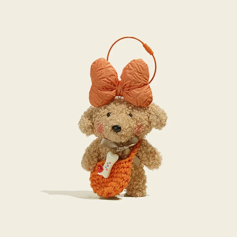 Kawaii Plush Cartoon Keychain Doll 🎀 | Adorable Bag Accessory & Perfect Gift for Couples & Birthdays 🎉
