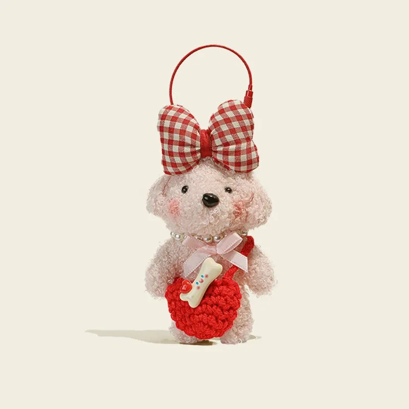 Kawaii Plush Cartoon Keychain Doll 🎀 | Adorable Bag Accessory & Perfect Gift for Couples & Birthdays 🎉