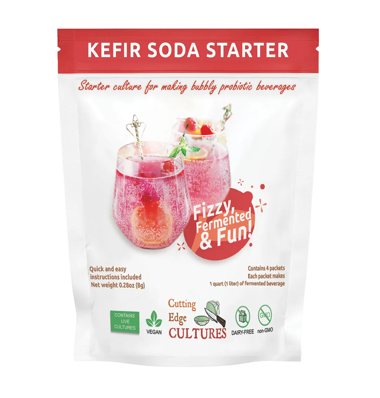 Kefir Soda Starter - Cutting Edge Cultures