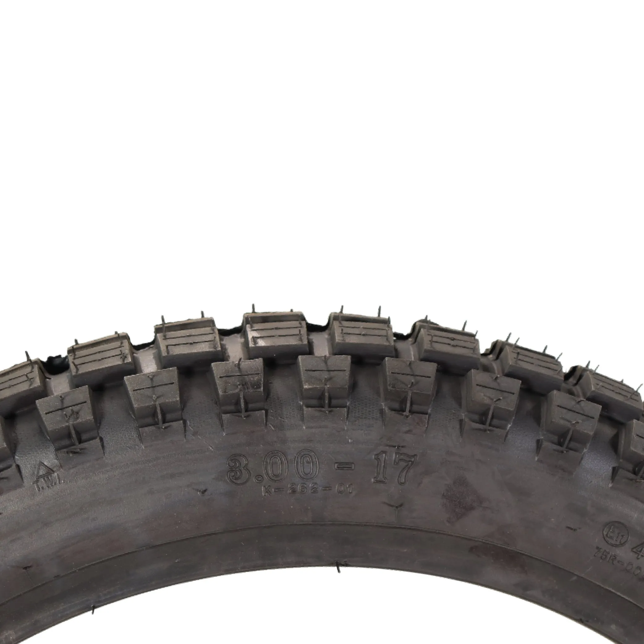 Kenda Small Block 3.00-17 K262 Tire and 275/300-17 Kenda TR-4 Tube w/ Keychain