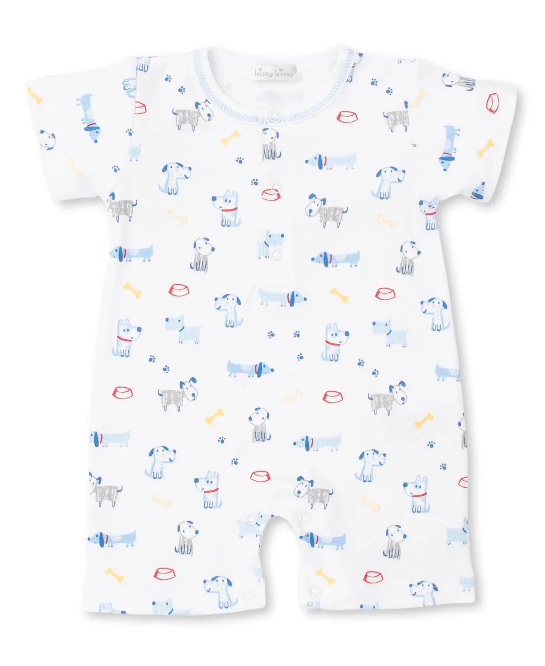 Kissy Kissy | Puppy Party Short Playsuit