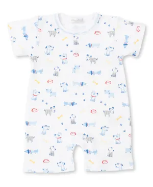 Kissy Kissy | Puppy Party Short Playsuit