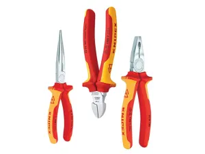 KNIPEX Elektro Vde Pliers Set  3 Piece