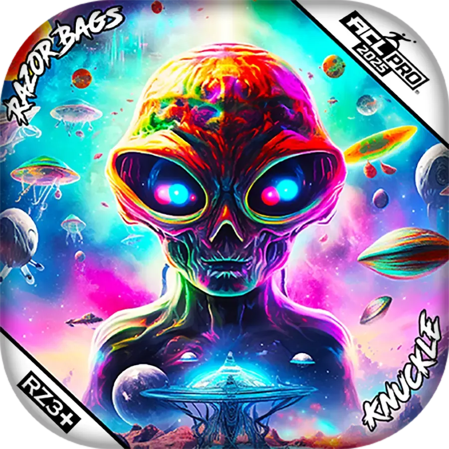 Knuckle | Alien Not Alone 2 | ACL PRO Razor Cornhole Bags