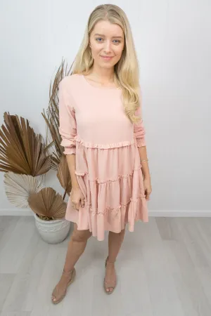 Kory Dress -Pink/blush