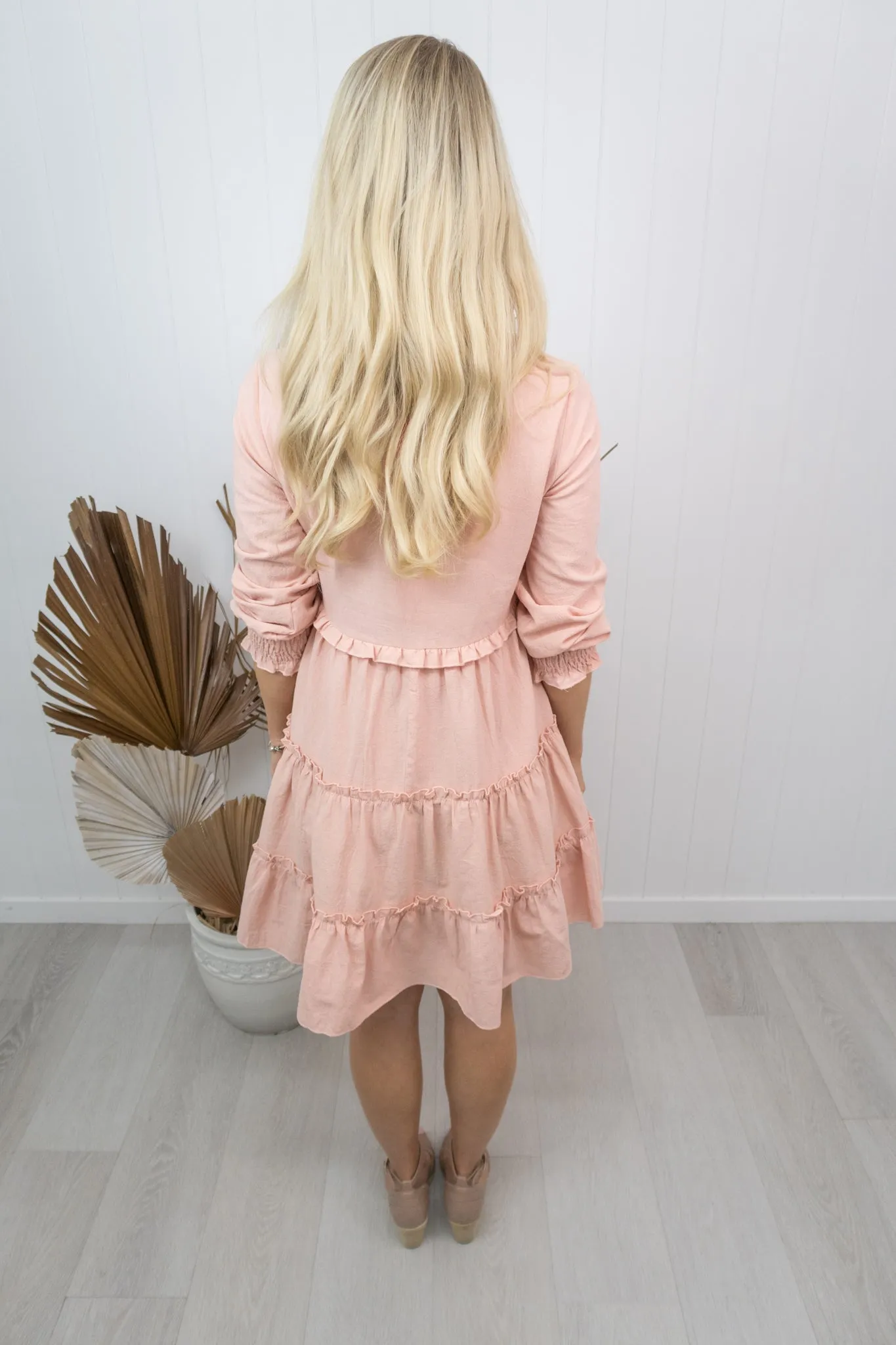 Kory Dress -Pink/blush