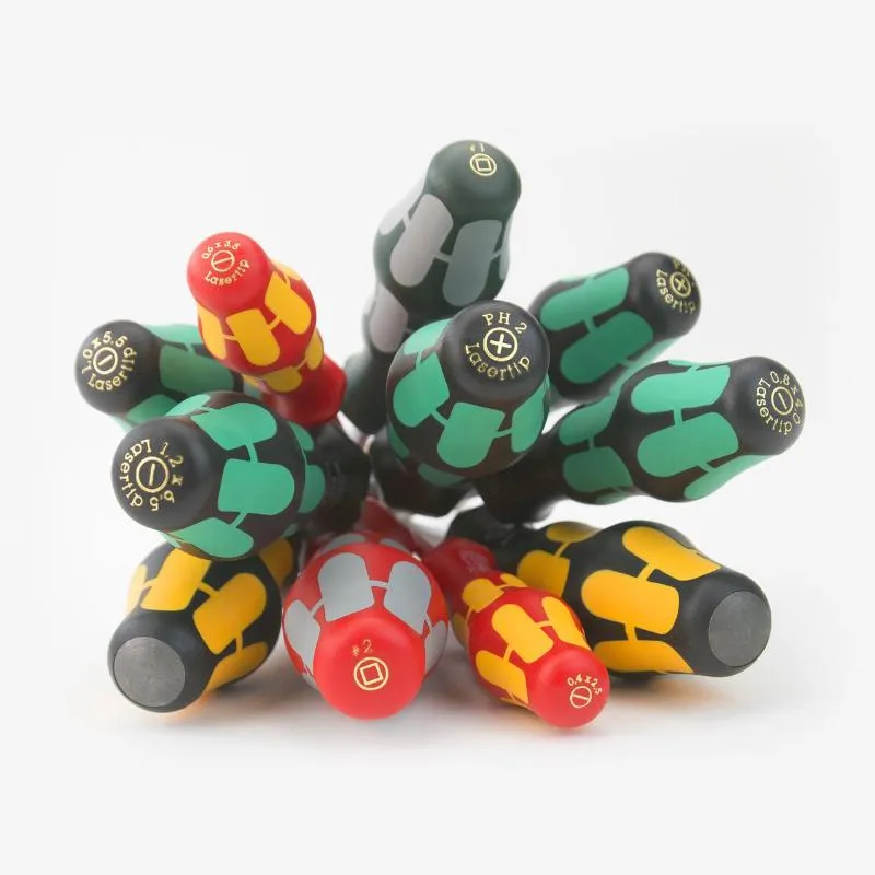 Kraftform XXL3 11 Pce LASER TIP Slotted/Phillips/Square Screwdriver Set (WERA)