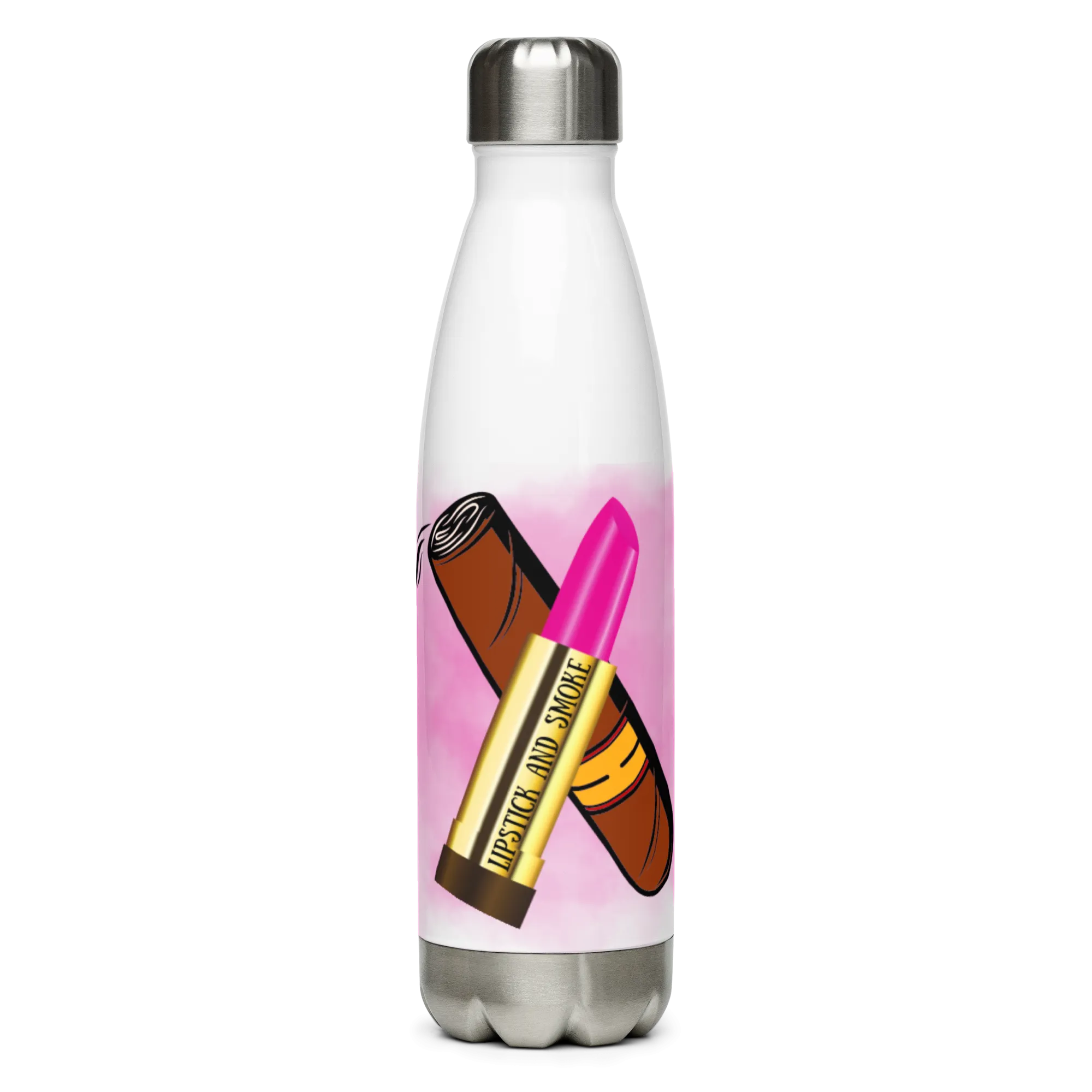 L&S Stainless steel water bottle-PinkkFire