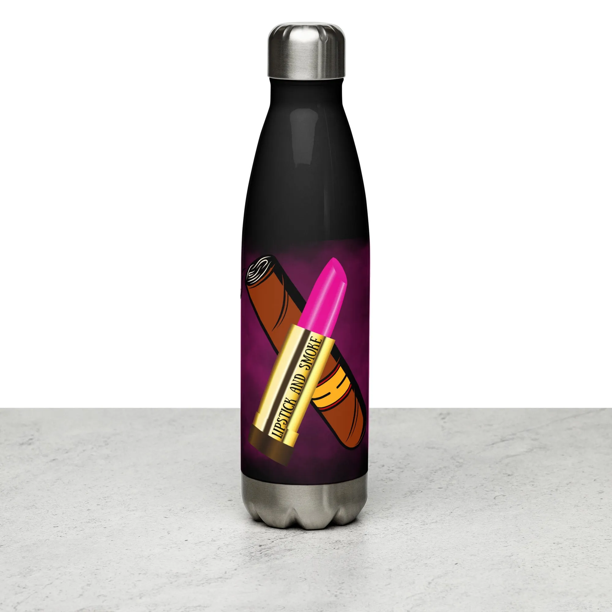 L&S Stainless steel water bottle-PinkkFire