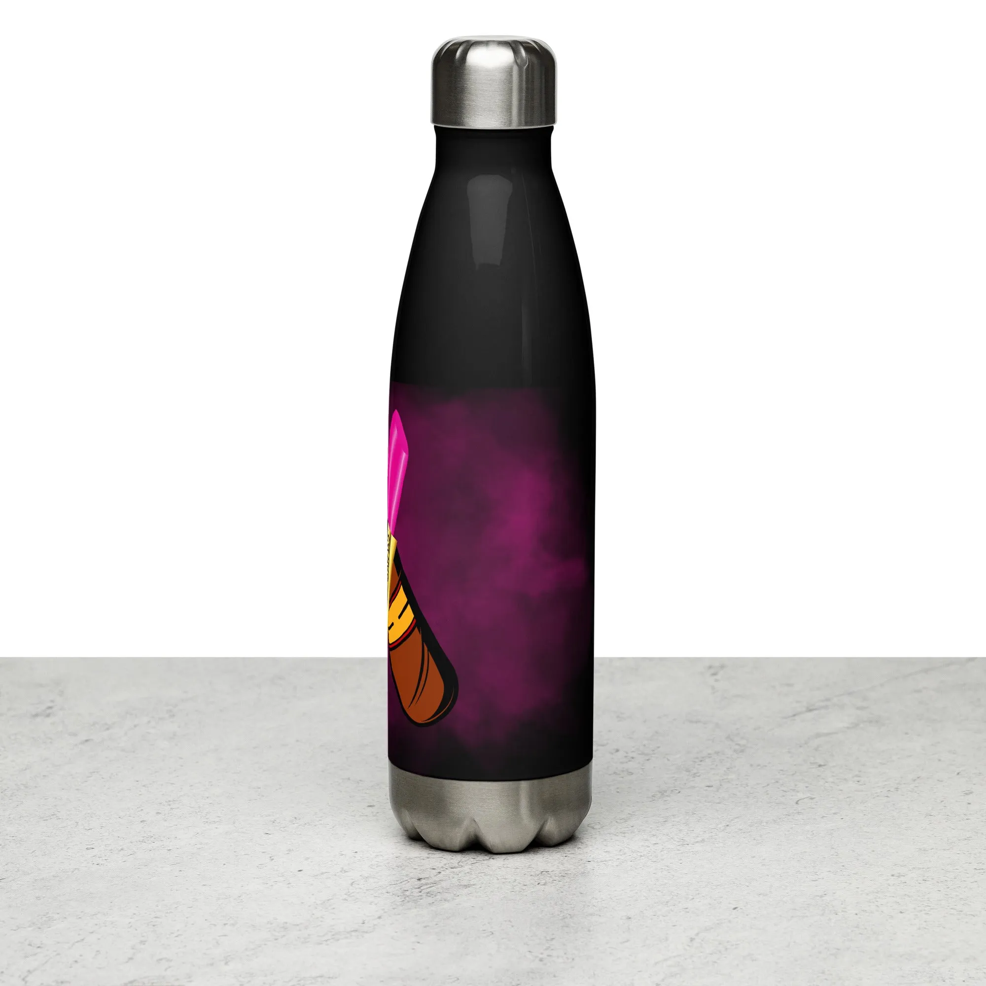 L&S Stainless steel water bottle-PinkkFire