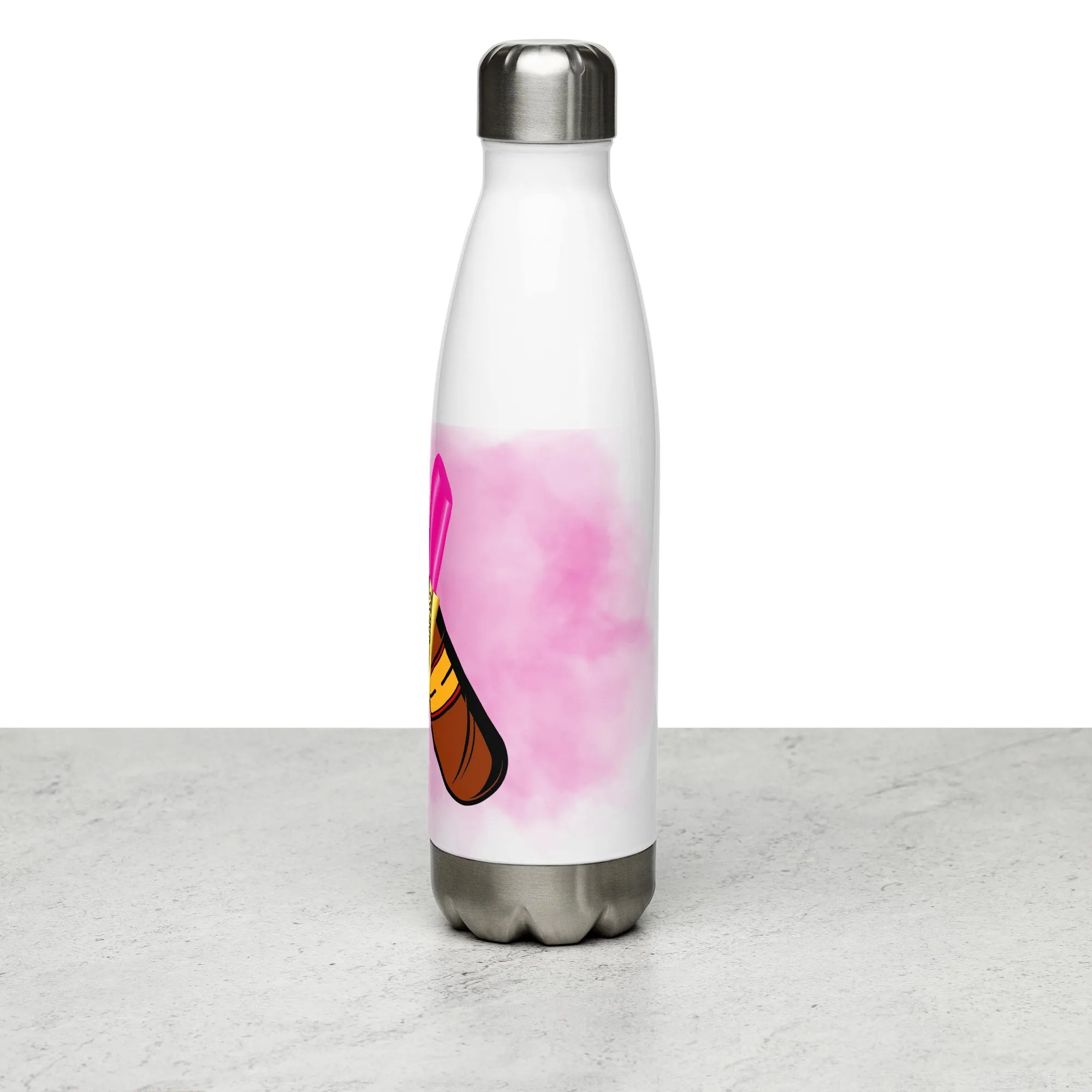 L&S Stainless steel water bottle-PinkkFire