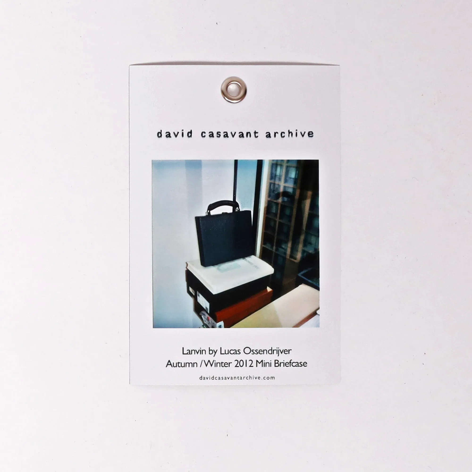 Lanvin by Lucas Ossendrijver Autumn / Winter 2012 Mini Briefcase