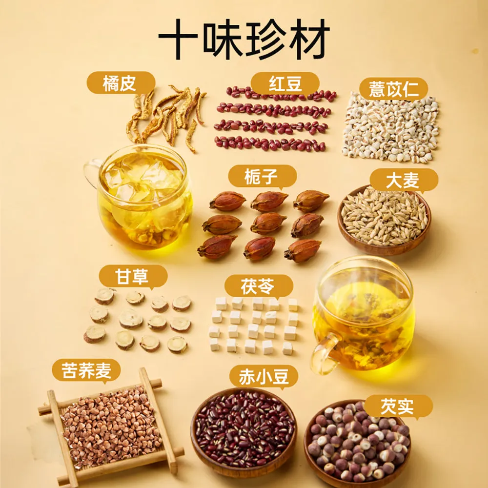 Lao Jin Mo Fang Five Finger Peach and Poria Tea Bags - 120g