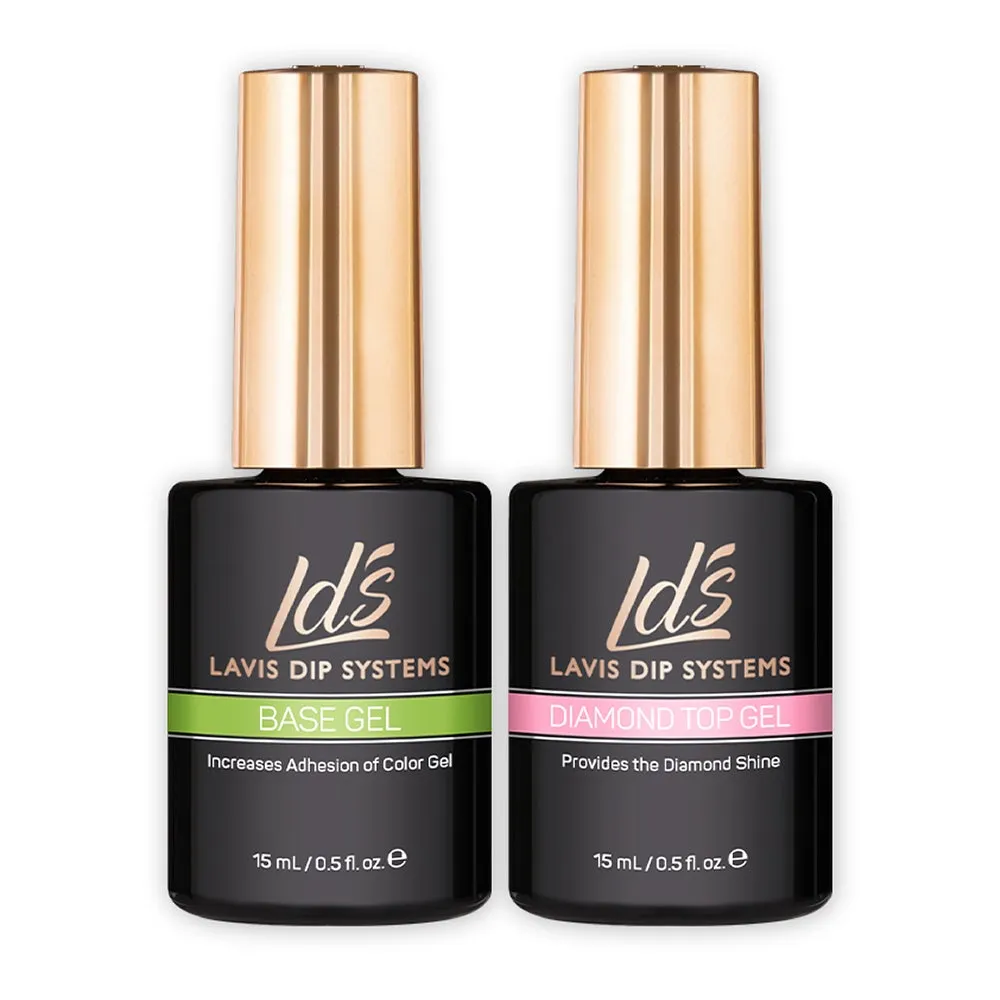 LDS Holiday Gift Bundle: 7 Gel & Lacquer, 1 Base Gel, 1 Top Gel - 056, 084, 042, 032, 140, 136, 003