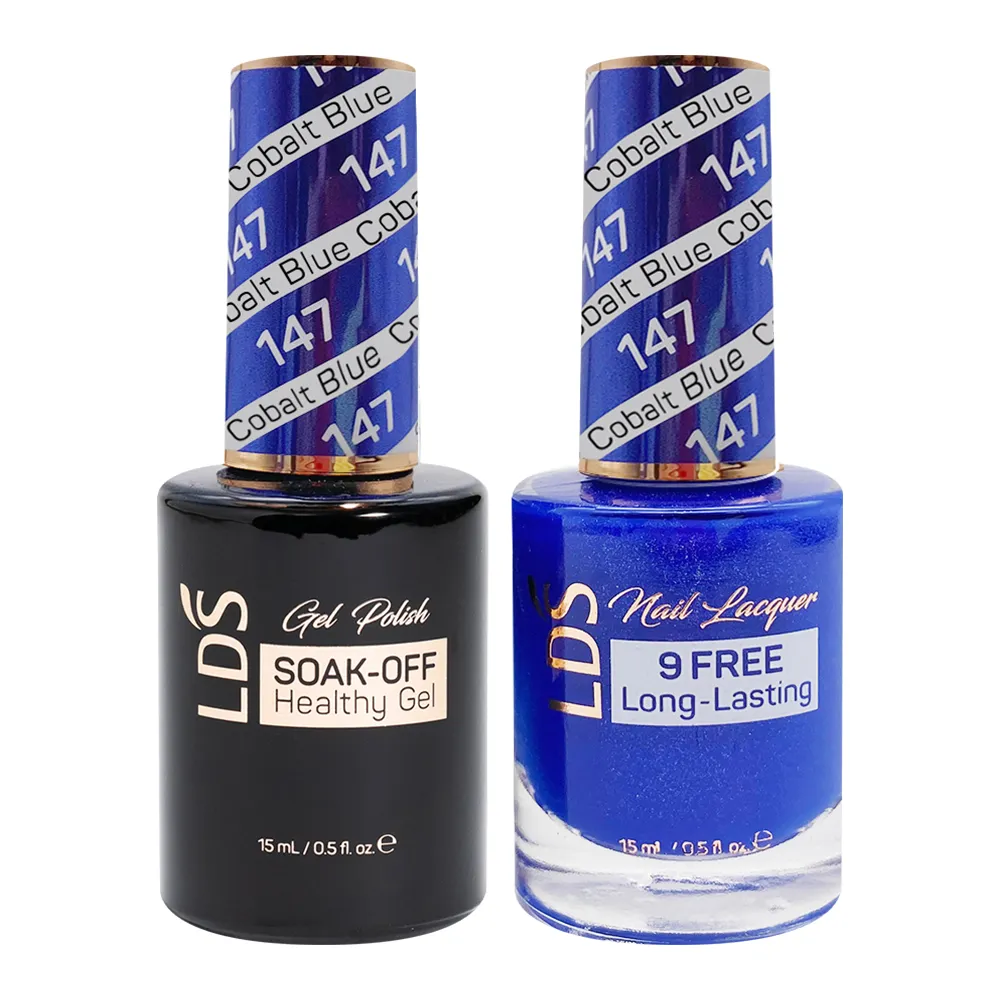 LDS Holiday Gift Bundle: 7 Gel & Lacquer, 1 Base Gel, 1 Top Gel - 143, 145, 142, 072, 147, 146, 089