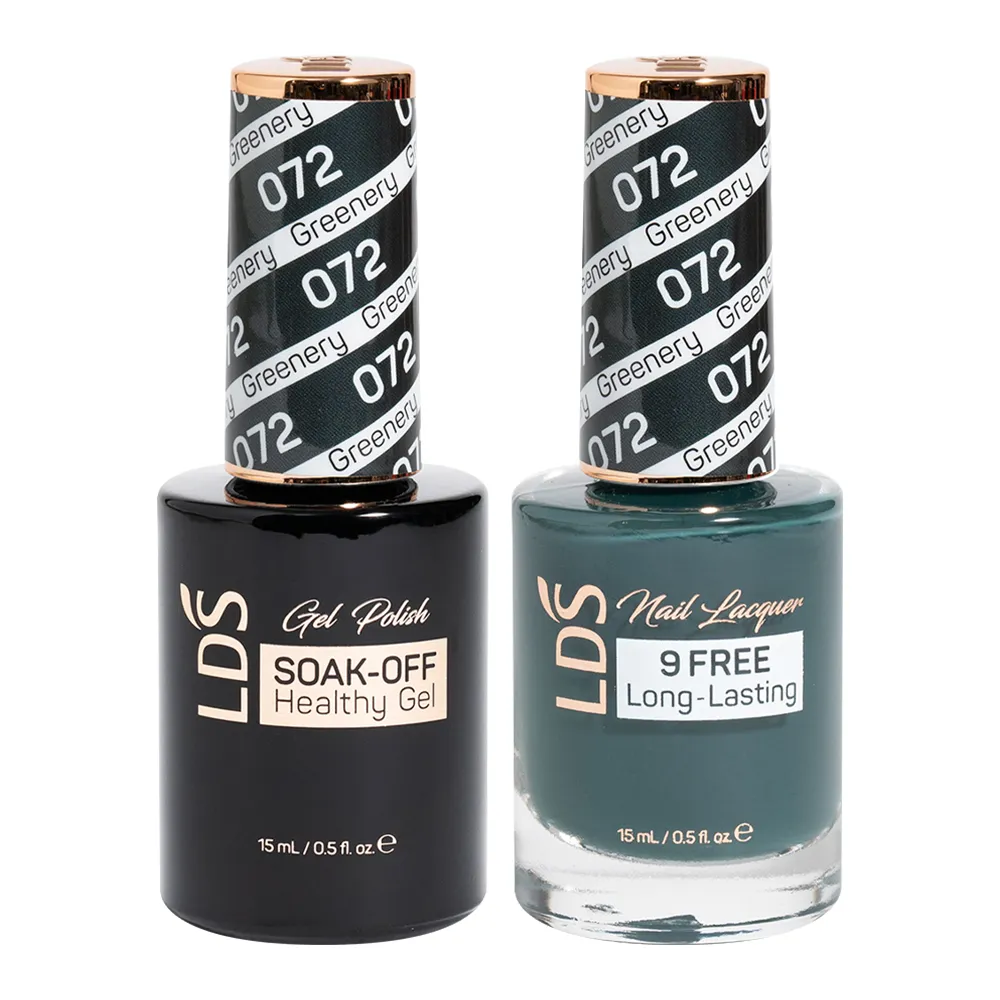 LDS Holiday Gift Bundle: 7 Gel & Lacquer, 1 Base Gel, 1 Top Gel - 143, 145, 142, 072, 147, 146, 089