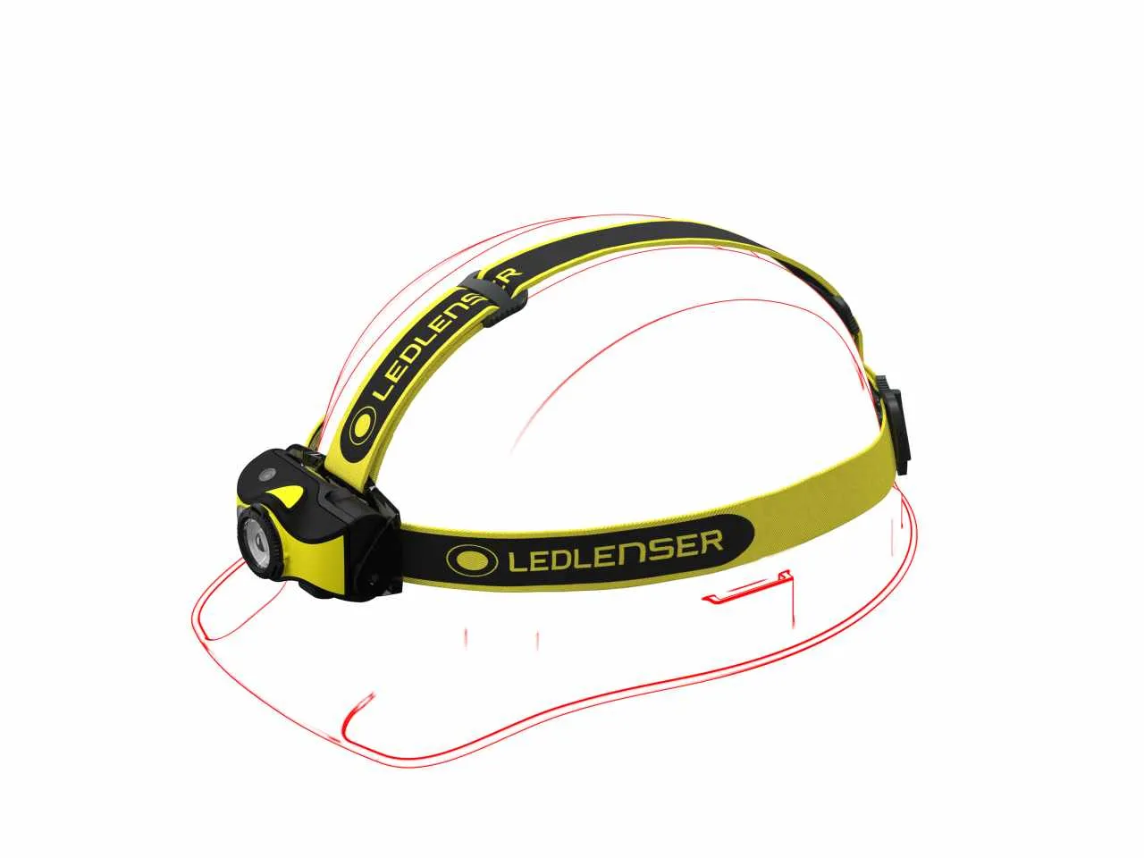 Ledlenser iH9R 600 Lumen Rechargeable Work Headlamp