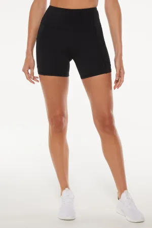Linnette 5" Hw Tummy Control (Black)