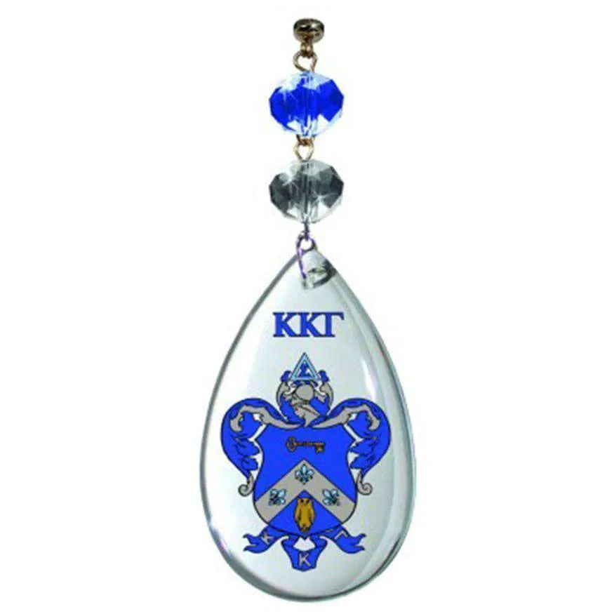 Logo Crystal - Crest - Kappa Kappa Gamma (Set of 3) MAGNETIC ORNAMENT