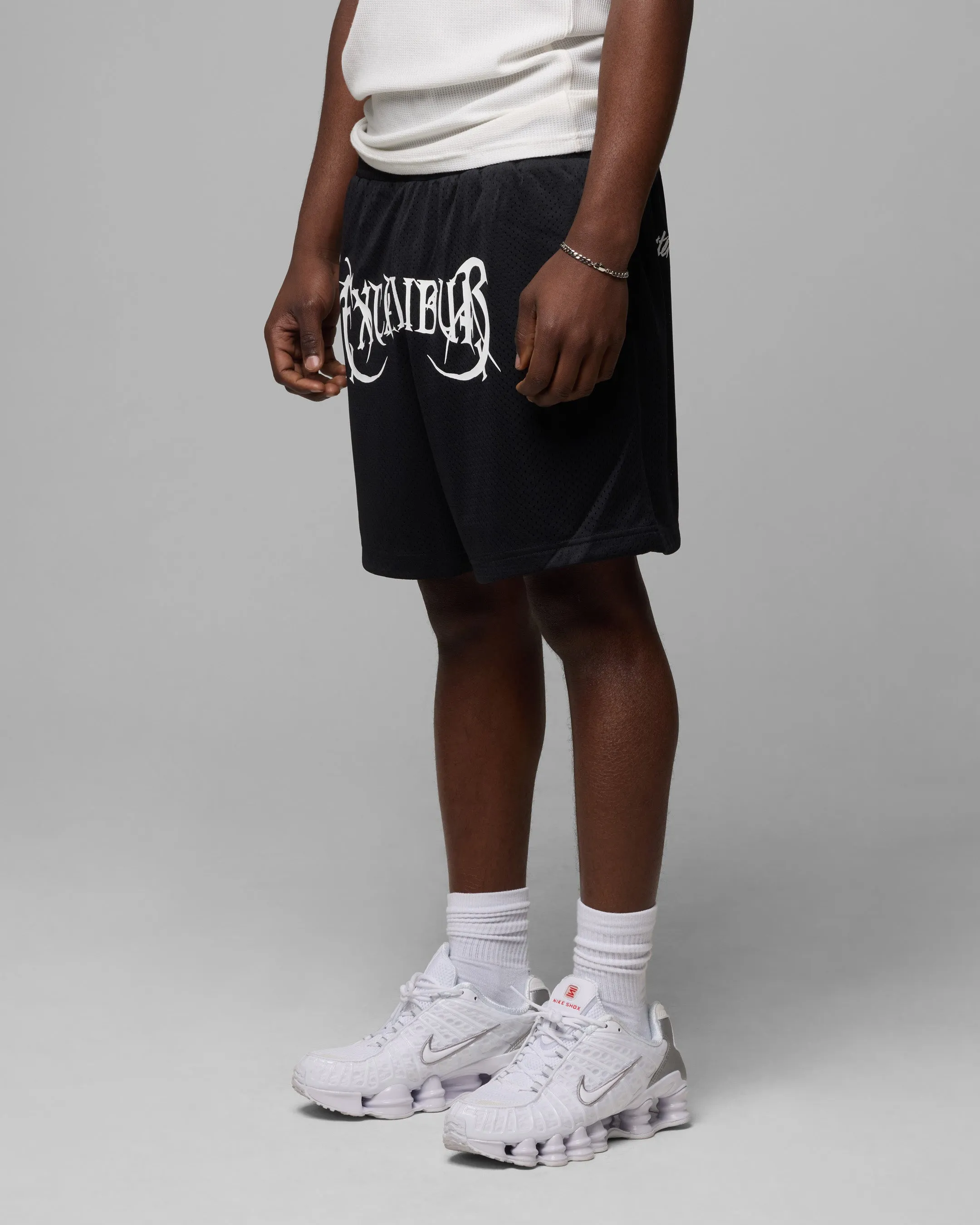 Loiter Excalibur Mesh Shorts Black