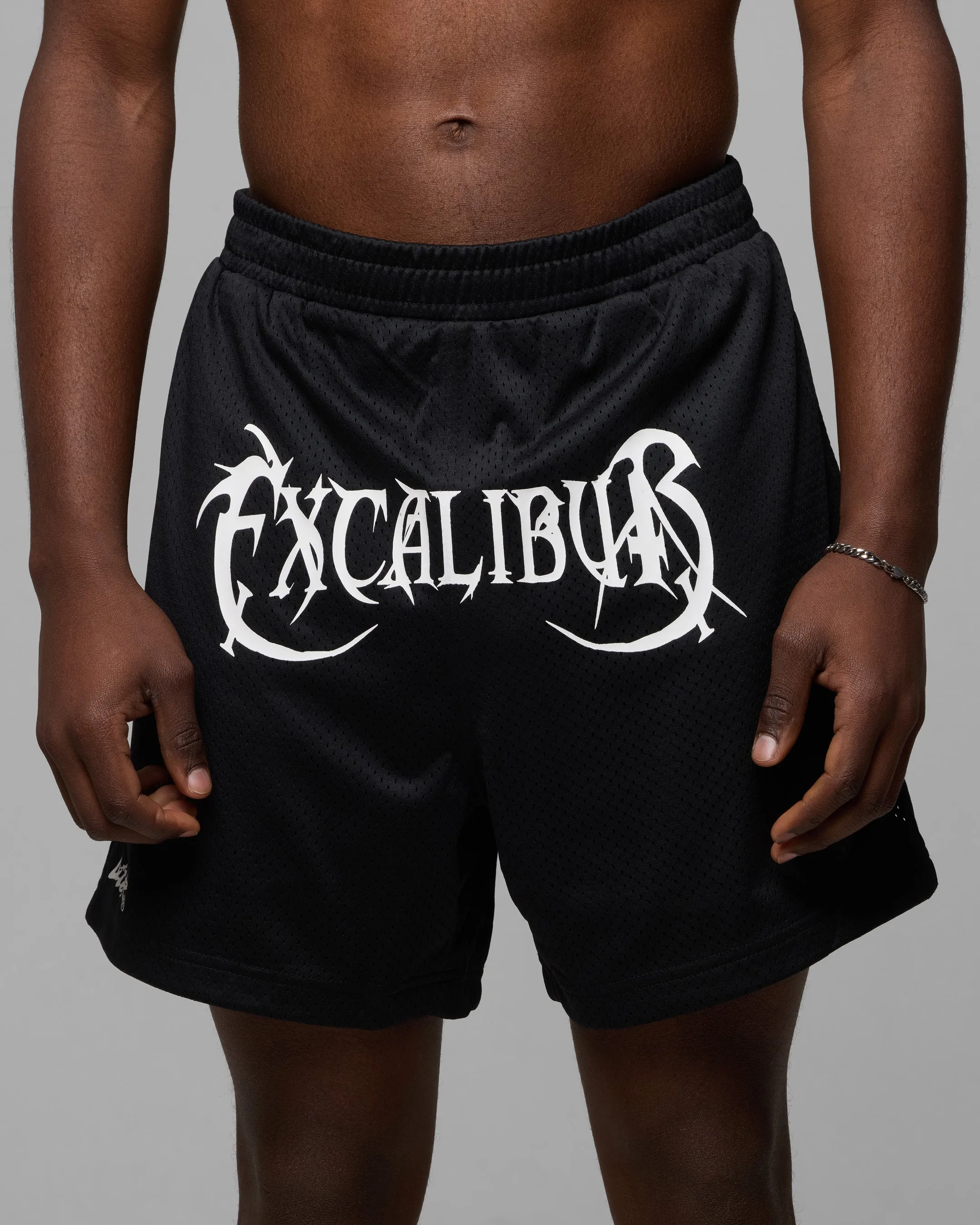Loiter Excalibur Mesh Shorts Black