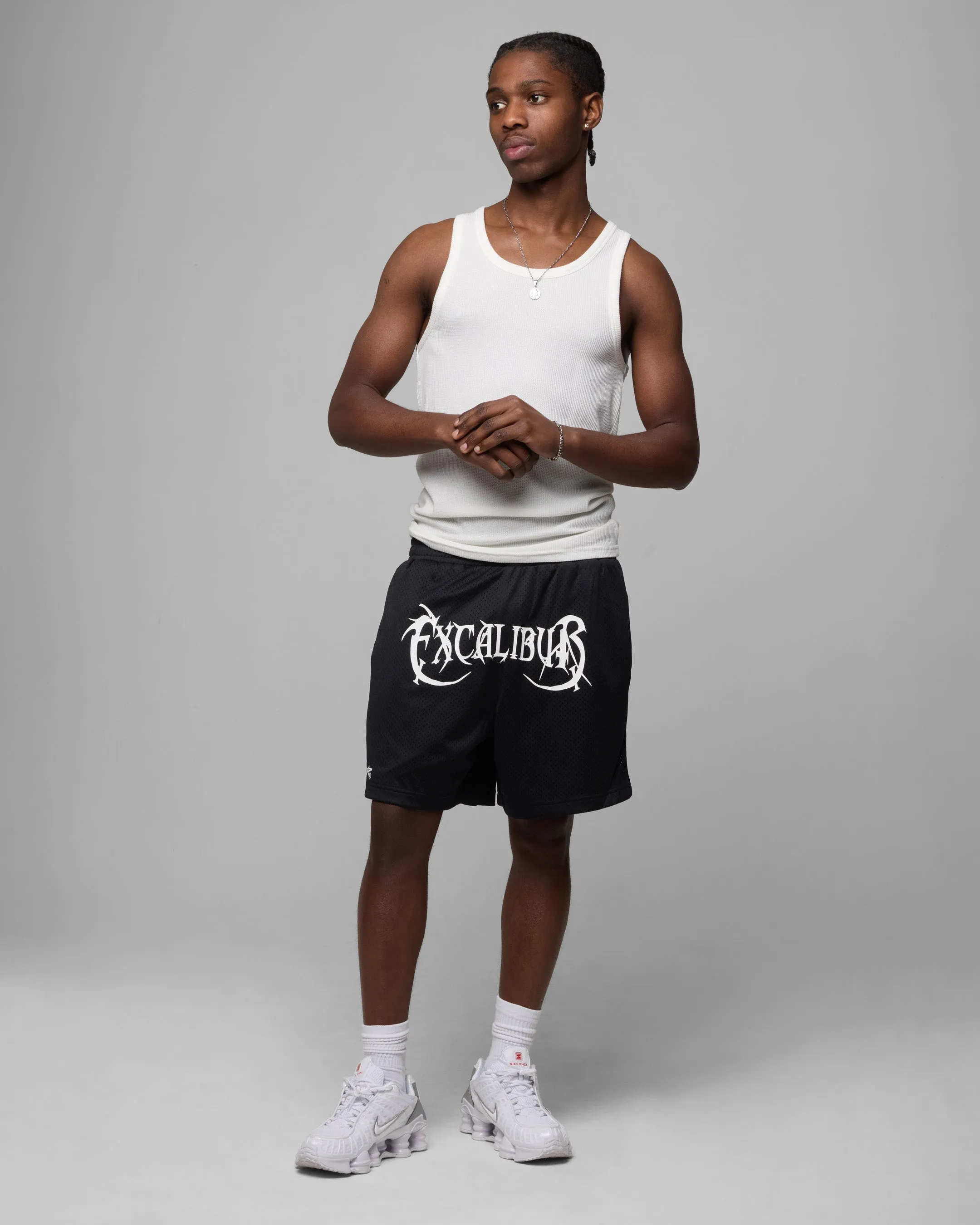 Loiter Excalibur Mesh Shorts Black