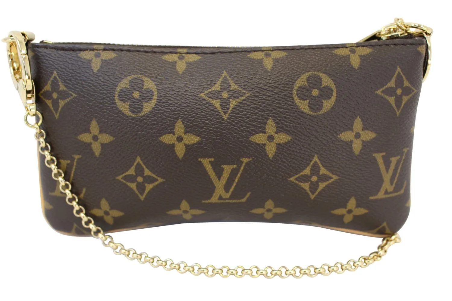 LOUIS VUITTON Monogram Canvas Pochette Milla MM Pouch