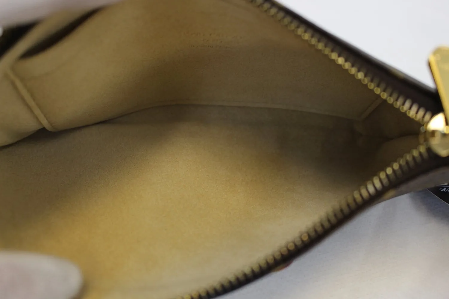LOUIS VUITTON Monogram Canvas Pochette Milla MM Pouch