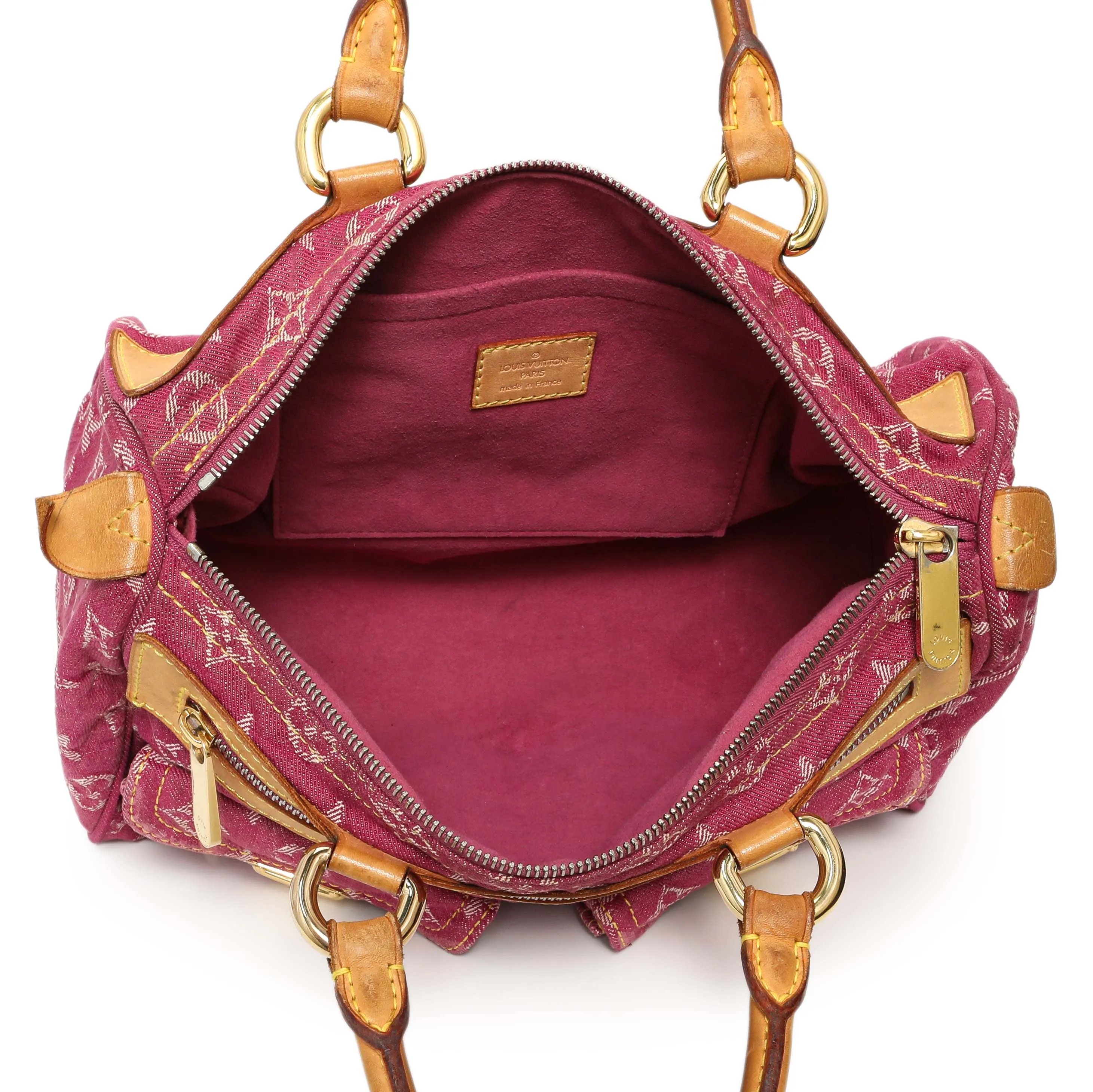 Louis Vuitton Pink Monogram Denim Neo Speedy