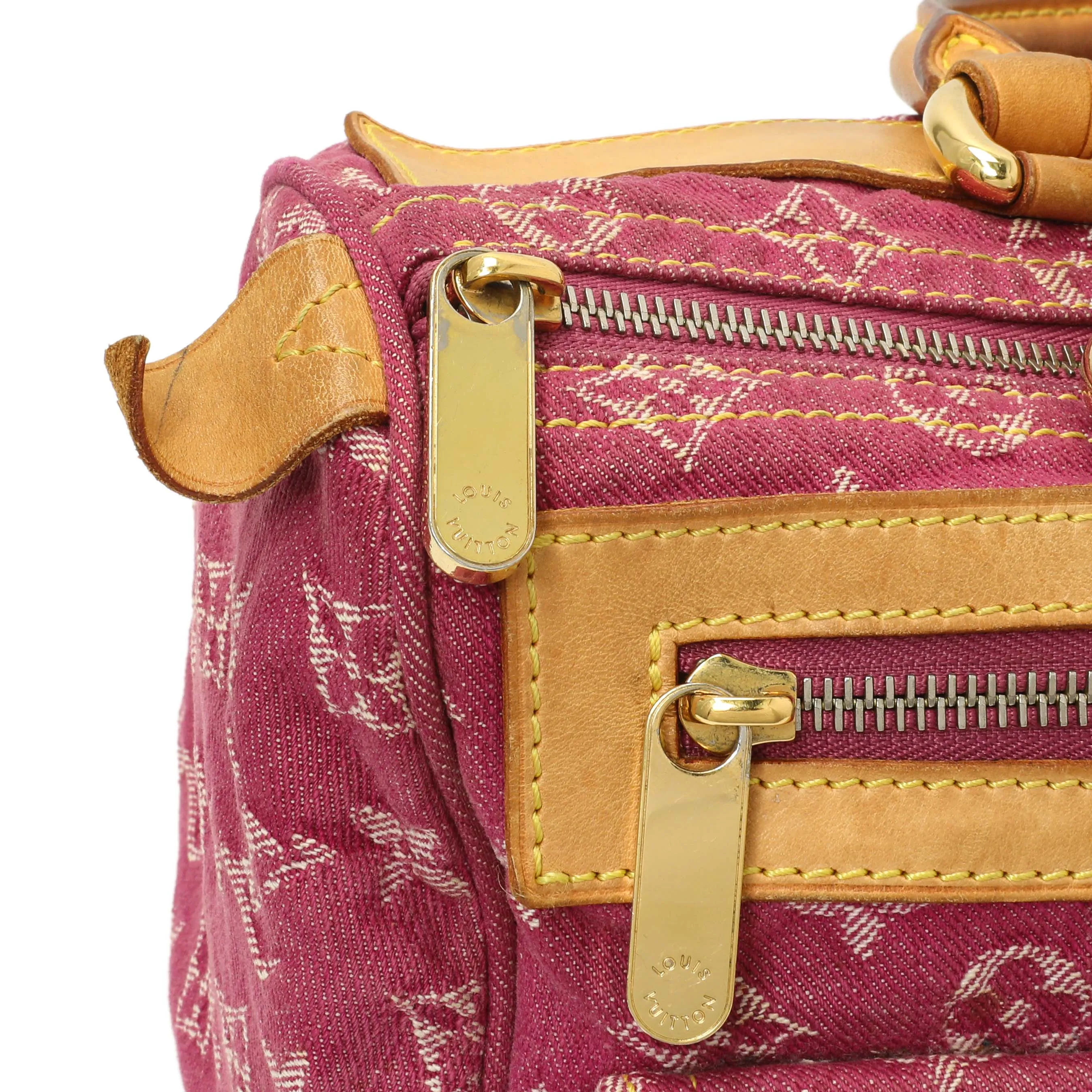 Louis Vuitton Pink Monogram Denim Neo Speedy