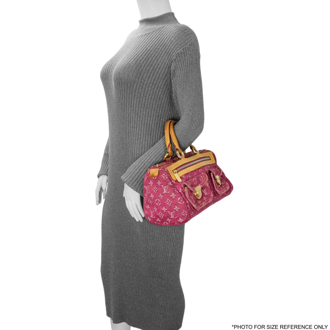 Louis Vuitton Pink Monogram Denim Neo Speedy